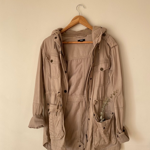 Ardene Beige Utility Jacket - Picture 4 of 13